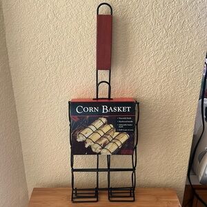 Charcoal companion BBQ Grill, campfire corn basket nonstic finish, NWOT
